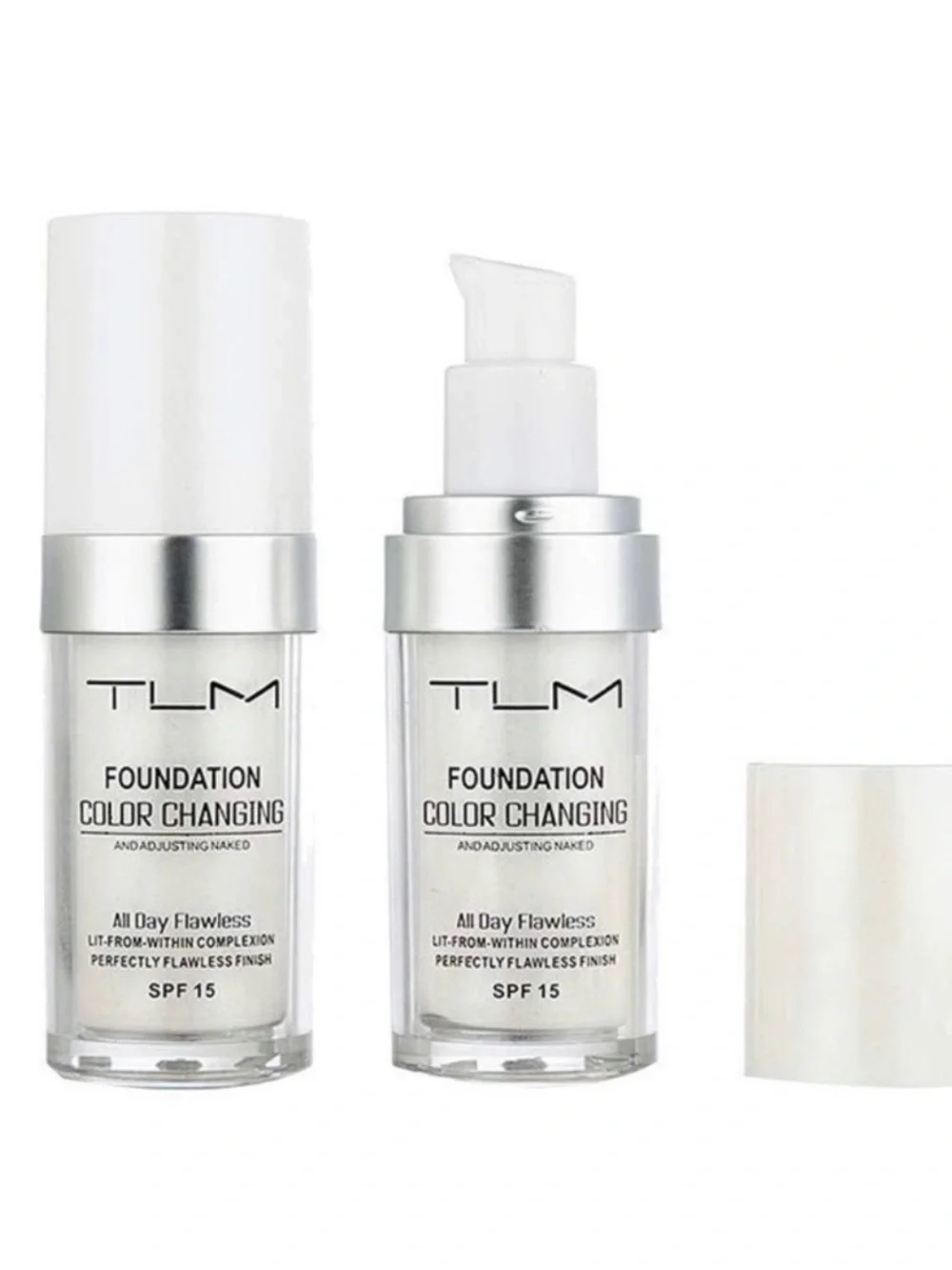 TLM Color Changing Foundation SPF 15 30ML NEW in Box All Day Flawless Finish